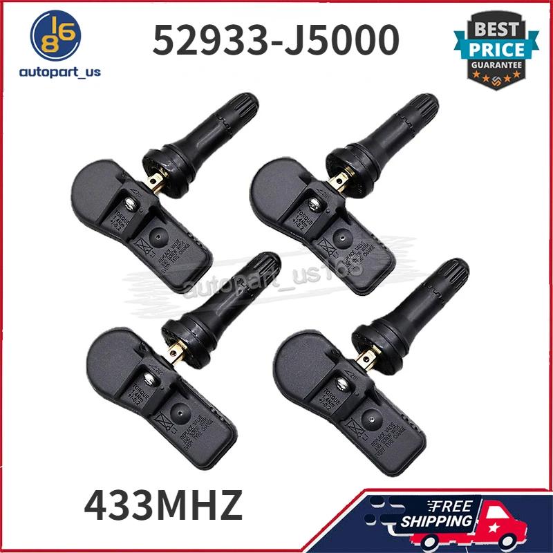 TPMS Ÿ̾ з ͸ ý , ׽ý G70 2018-2025,  þ 2017-2023 , 433MHZ 52933-J5000 52933J5000, 4 